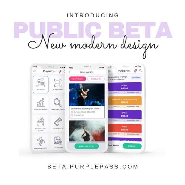 Ordering different ticket stock types and viewing your order history -  Purplepass