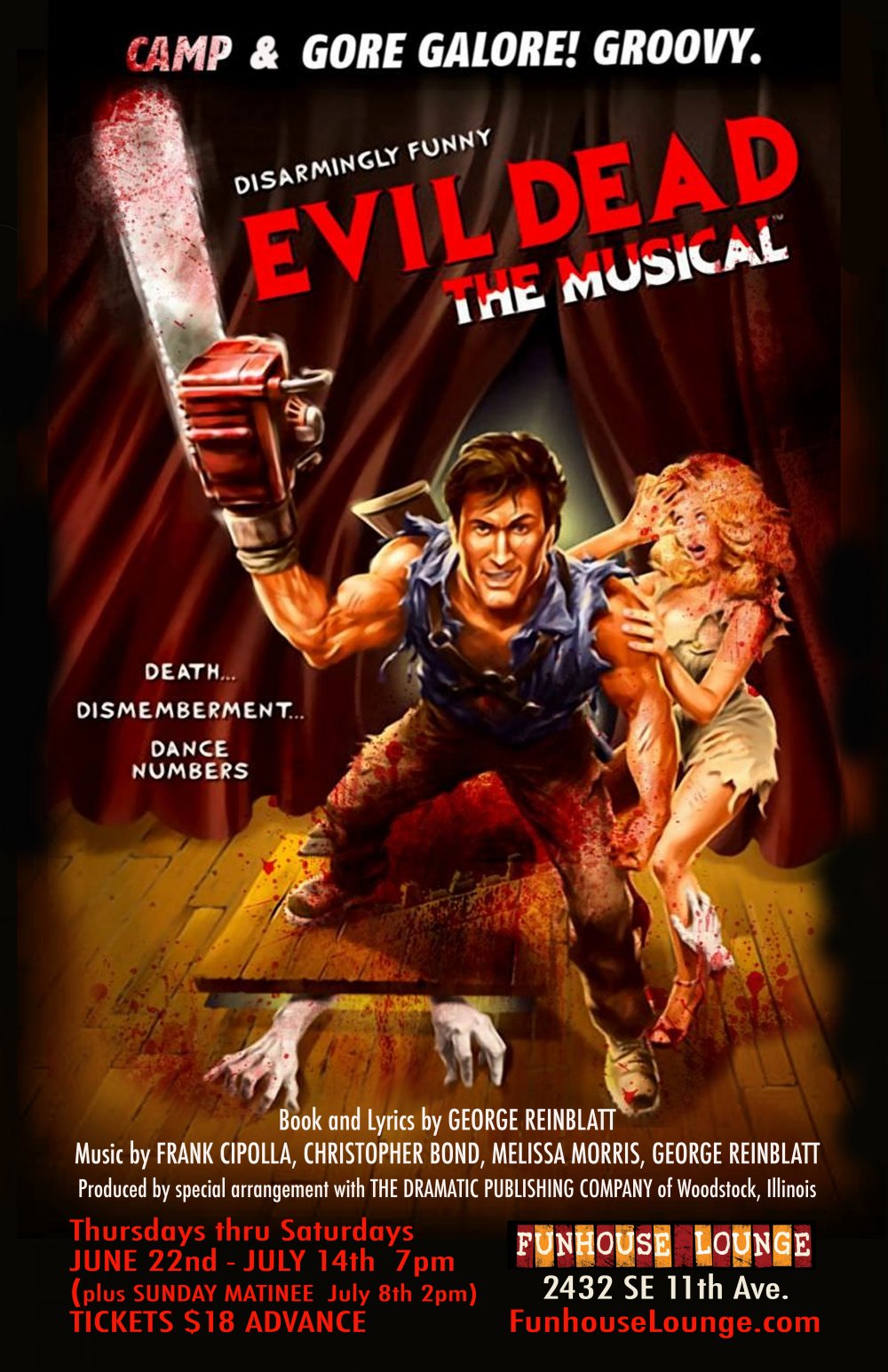 Evil Dead The Musical - Pittsburgh, Official Ticket Source