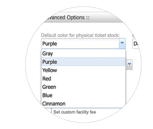 Ordering different ticket stock types and viewing your order history -  Purplepass